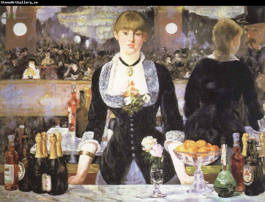 Edouard Manet a bar at the folies bergere